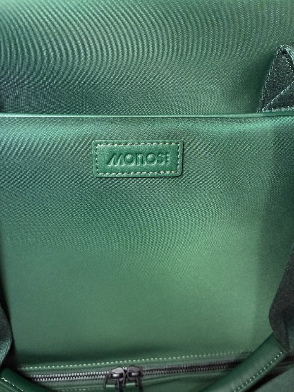 NWOT MONOS Weekender Bag in Jupiter Green NWOT - Picture 9 of 11